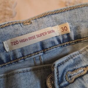 Levi's Light Blue Skinny Jeans